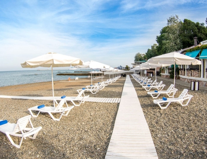 Пляж - Гранд отель «Жемчужина»